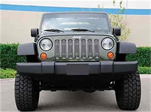 Billet Grille Bolt-On Insert 2007-2016 Jeep Wrangler JK