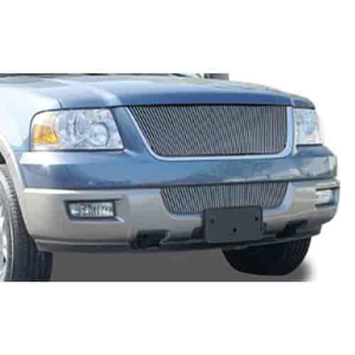 Billet Bumper Grille Insert Polished Aluminum