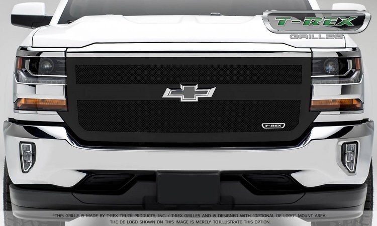 51131 Upper Class Series Mesh Grille for 2016-2018 Chevrolet Silverado 1500 [Black]