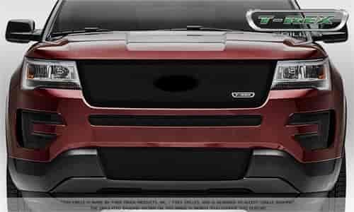 Ford Explorer Upper Class Mild Steel Mesh Grille All Black Powdercoat
