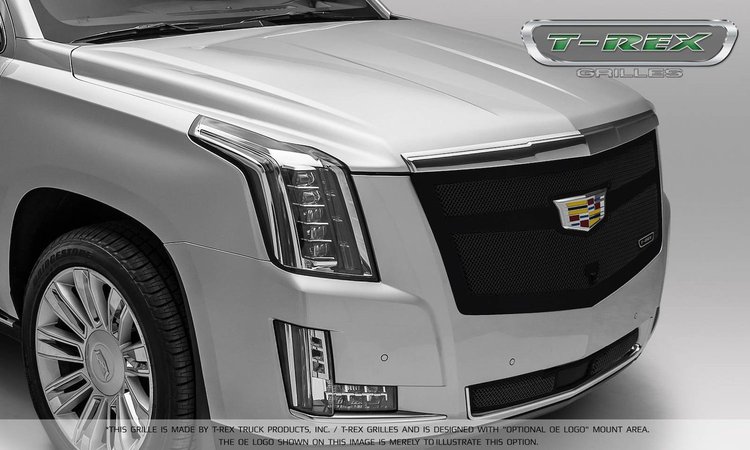 Upper Class - Bumper Grille Replacement - Black Powder Coated SS