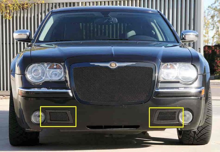 Upper Class Mesh Bumper Grille 2005-10 Chrysler 300C