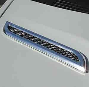 Side Vent Billet Chrome Plated