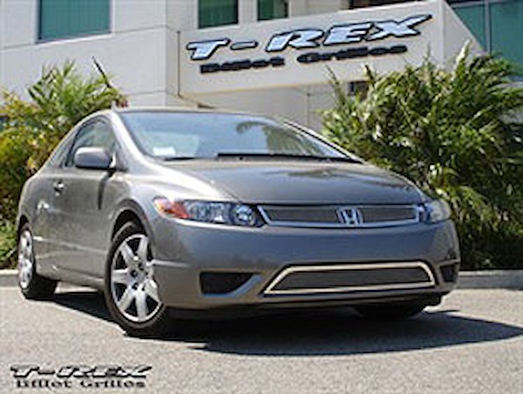 Upper Class Mesh Grille Bolt-On Insert 2006-2008 Honda Civic Coupe