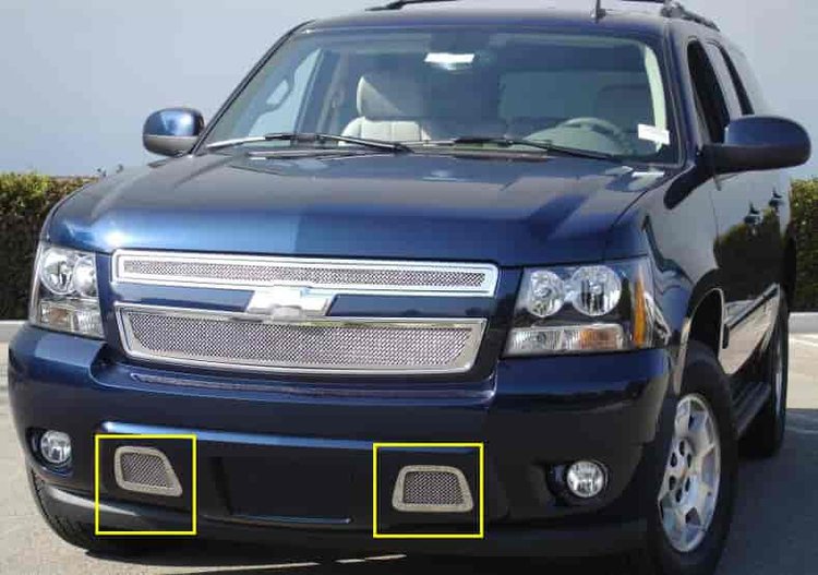Upper Class Mesh Bumper Grille Insert 2007-14 Chevy Tahoe/Avalanche/Suburban LTZ