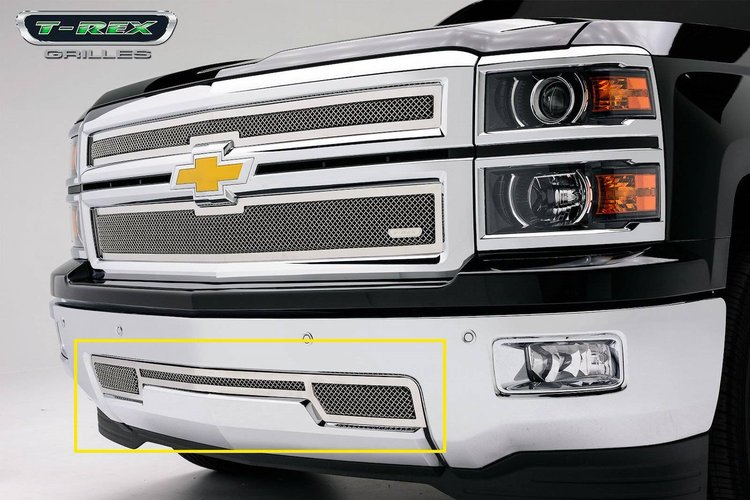 Upper Class Mesh Bumper Grille 2014 Chevy Silverado 1500