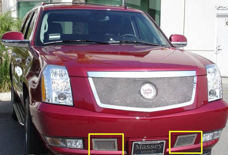 Upper Class Mesh Bumper Grille Insert 2007-13 Cadillac Escalade Base/EXT/ESV