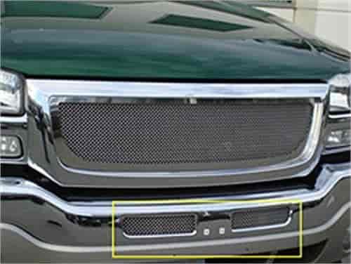 Upper Class Mesh Bumper Grille Bolt-On Insert 2003-06 GMC Sierra