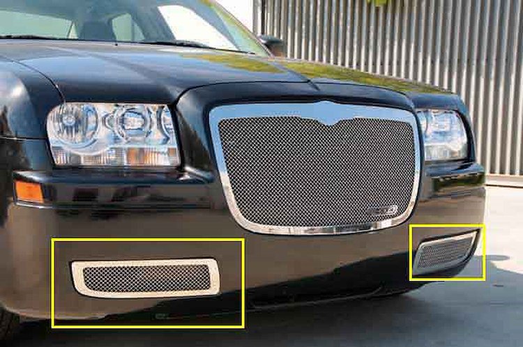 Upper Class Mesh Bumper Grille Insert 2005-2010 Chrysler 300