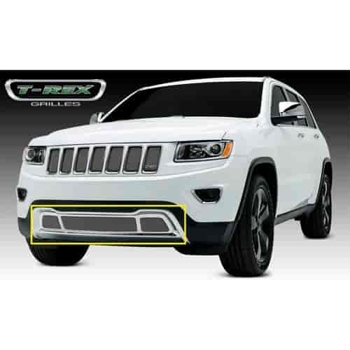 Upper Class Bumper Mesh Grille Polished Stainless