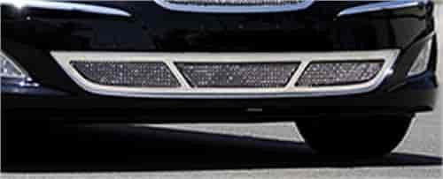 Upper Class Mesh Bumper Grille Overlay 2012 for Hyundai Genesis