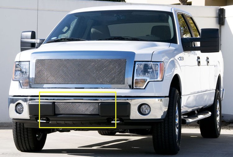 Upper Class Mesh Bumper Grille Bolt-On Insert 2009-2014 F-150