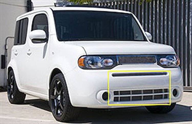 Upper Class Mesh Bumper Grille Insert 2009-2012 for Nissan Cube