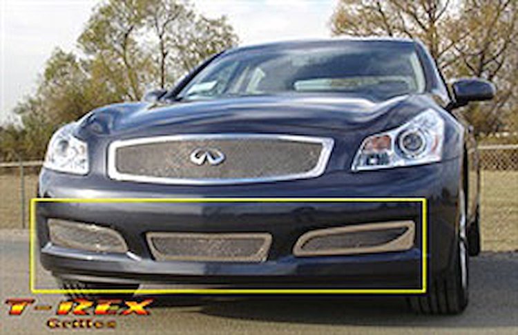Upper Class Mesh Bumper Grille Insert 2007-2008 Infiniti G35 Sedan