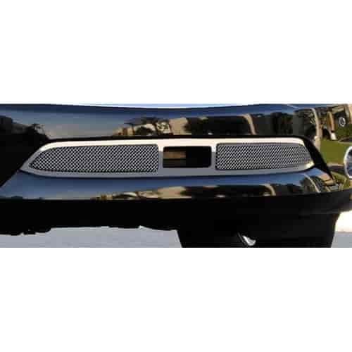 Upper Class Mesh Bumper Grille Overlay 3 Window Design Chrome