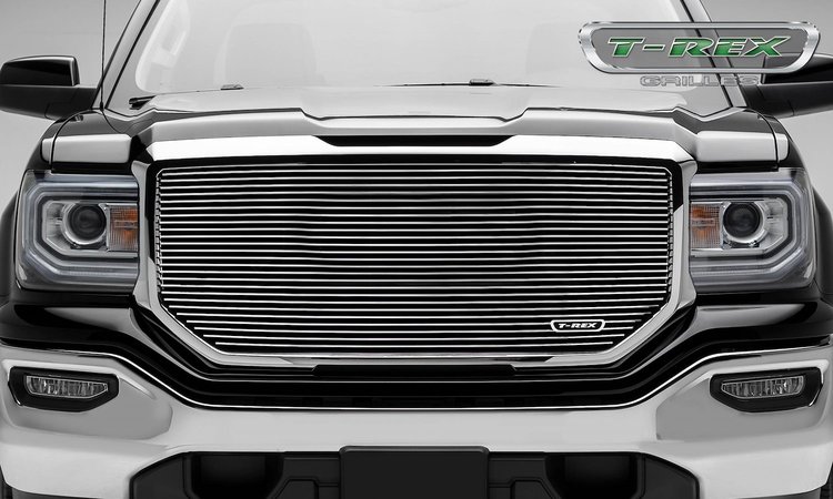 Billet Grille Insert- Polished for 2016-Up Sierra