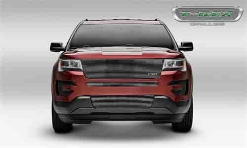 Ford Explorer Laser Billet Polished Replacement Does Not Accept Factory Logo