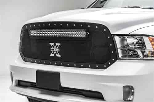 TORCH Series LED Light Grille Single 1 - 30 Curved Light Bar Formed Mesh Grille Main Replacement 1 P