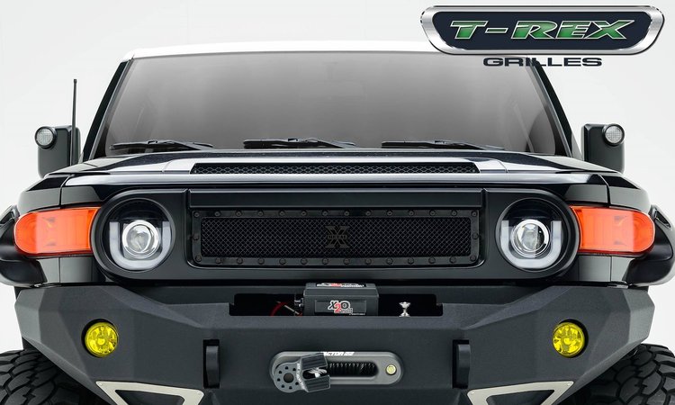 TORCH Series LED Light Grille 2 - 3 Cube LED Lights For off-road use only w/Blk Studs