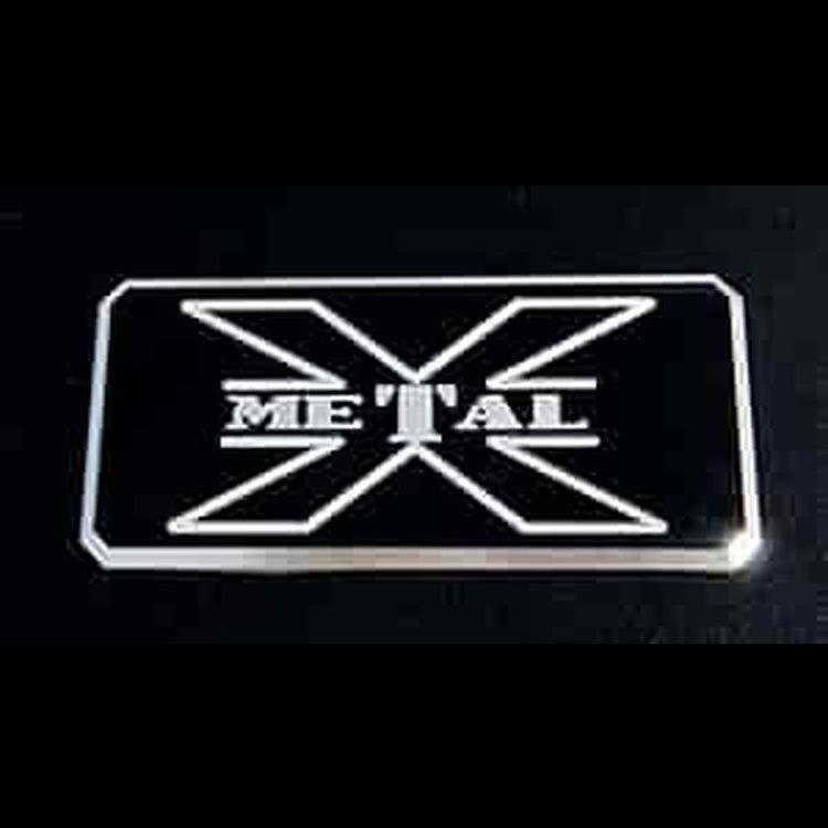X-Metal Body Side Badge