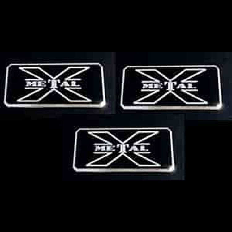 X-Metal Body Side Badge