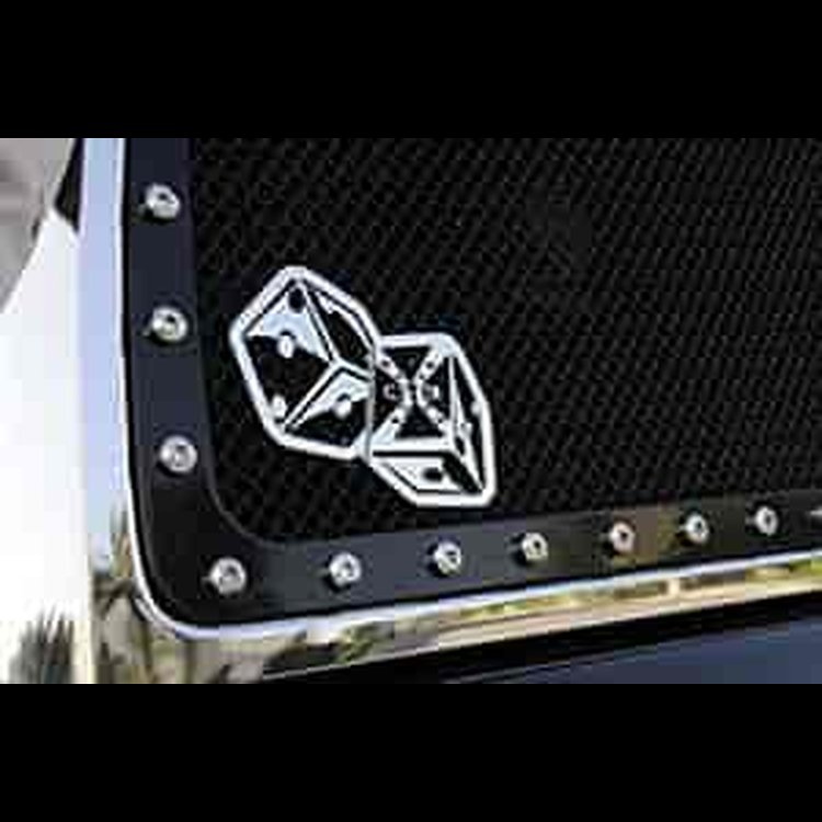 X-Metal The Hustler Grille Badge