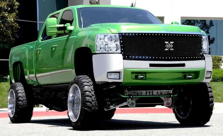 X-Metal Grille 2007-2010 Chevy Silverado HD