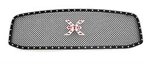 X-Metal Studded Mesh Grille 2006-2008 Dodge Ram SLT