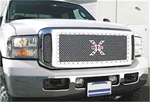 X-Metal Studded Mesh Grille 2005-2007 F-250/F-350 SD