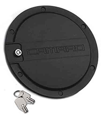 Defenderworx Billet Locking Fuel Door 2010-13 Chevy Camaro