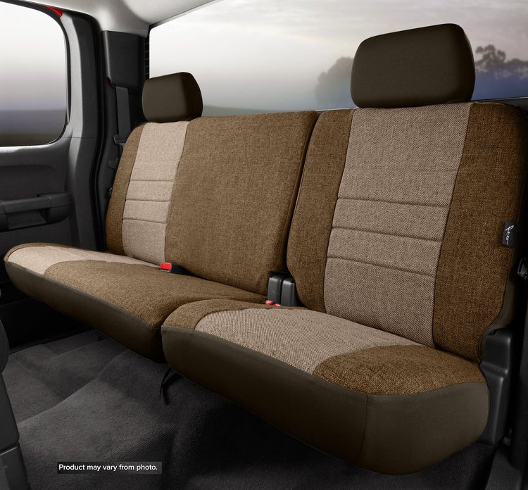 OE32-15 TAUPE OE30-Series OE Tweed Custom-Fit Rear Seat Cover, Taupe Fits Select Ford