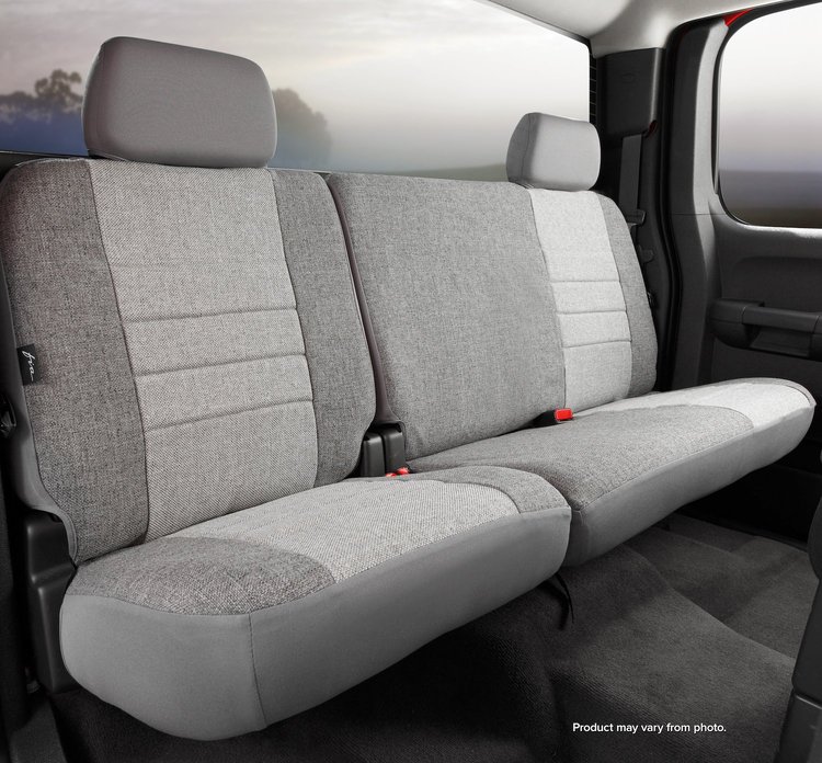 OE32-37 GRAY OE30-Series OE Tweed Custom-Fit Rear Seat Cover, Gray Fits Select Ford