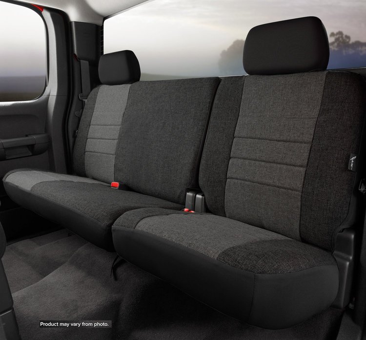 OE32-60 CHARC OE30-Series OE Tweed Custom-Fit Rear Seat Cover, Charcoal Fits Select Ram