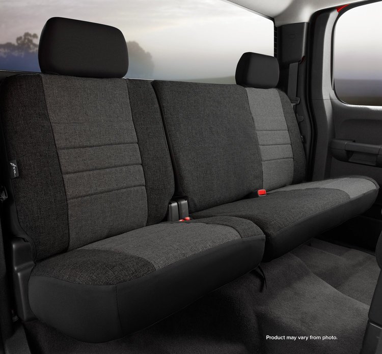 OE32-94 CHARC OE30-Series OE Tweed Custom-Fit Rear Seat Cover, Charcoal Fits Select Chevy/GMC