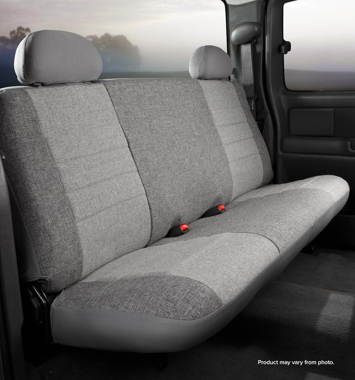 OE34 GRAY OE30-Series OE Tweed Universal-Fit Front Seat Cover, Gray