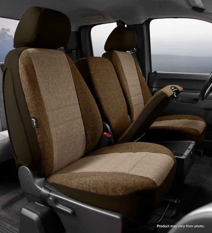 OE37-33 TAUPE OE30-Series OE Tweed Custom-Fit Front Seat Cover, Taupe Fits Select Ford