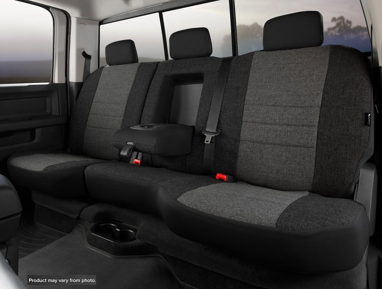 OE37-6 CHARC OE30-Series OE Tweed Custom-Fit Front Seat Cover, Charcoal Fits Select Ford, Mazda
