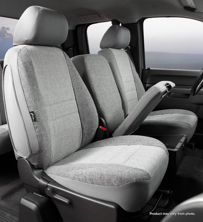 OE39-45 GRAY OE30-Series OE Tweed Custom-Fit Front Seat Cover, Gray Fits Select Ram