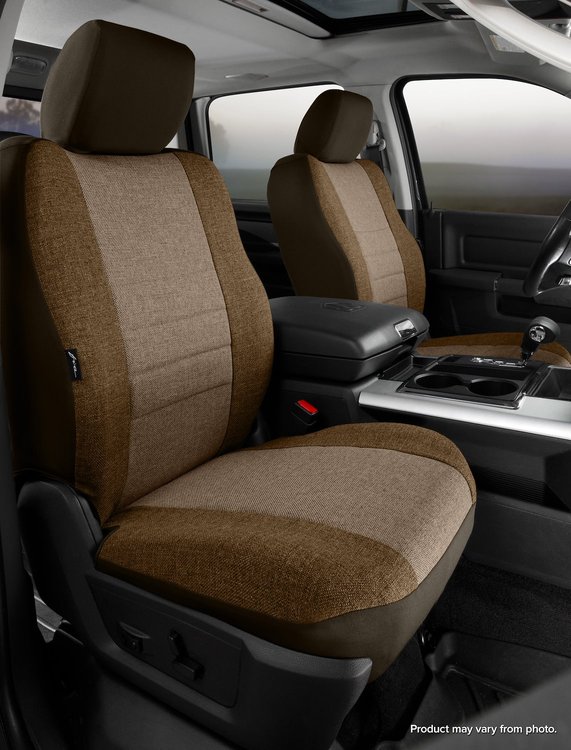 OE39-74 TAUPE OE30-Series OE Tweed Custom-Fit Front Seat Cover, Taupe Fits Select Jeep