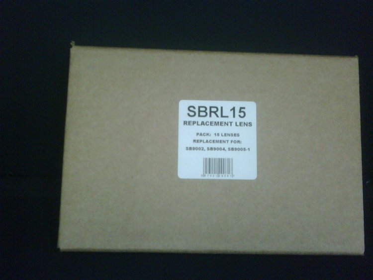 SBRL15 Media Blasting Hood Lens Pack