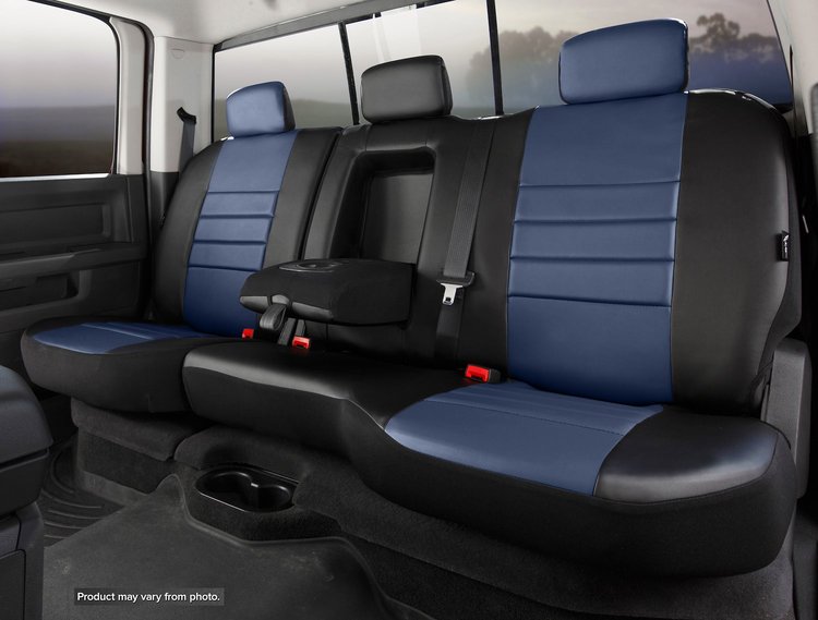 SL67-61 BLUE SL60-Series Leatherlite Simulated Leather Custom-Fit Front Seat Cover, Blue Fits Select Ford, Mazda