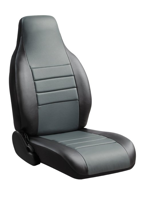 SL68-5 GRAY SL60-Series Leatherlite Simulated Leather Universal Front Buckets Seat Cover