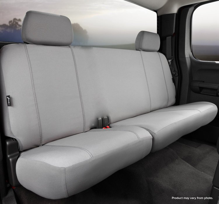 SP82-68 GRAY SP80-Series Seat Protector Poly-Cotton Custom-Fit Rear Seat Cover, Gray Fits Select Chevy/GMC