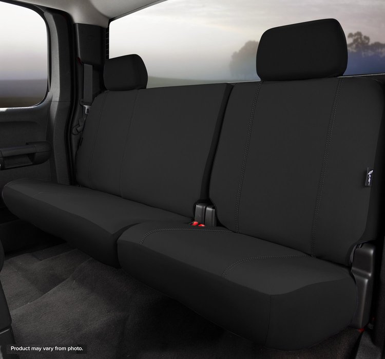 SP82-74 BLACK SP80-Series Seat Protector Poly-Cotton Custom-Fit Rear Seat Cover, Black Fits Select Jeep