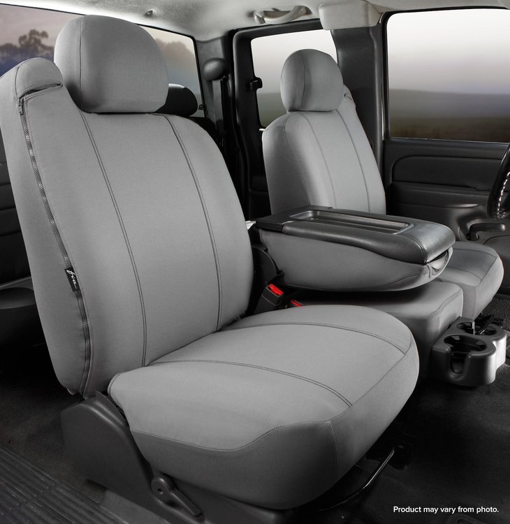 SP87-20 GRAY SP80-Series Seat Protector Poly-Cotton Custom-Fit Front Seat Cover, Gray, 2005-2008 Ford F-150