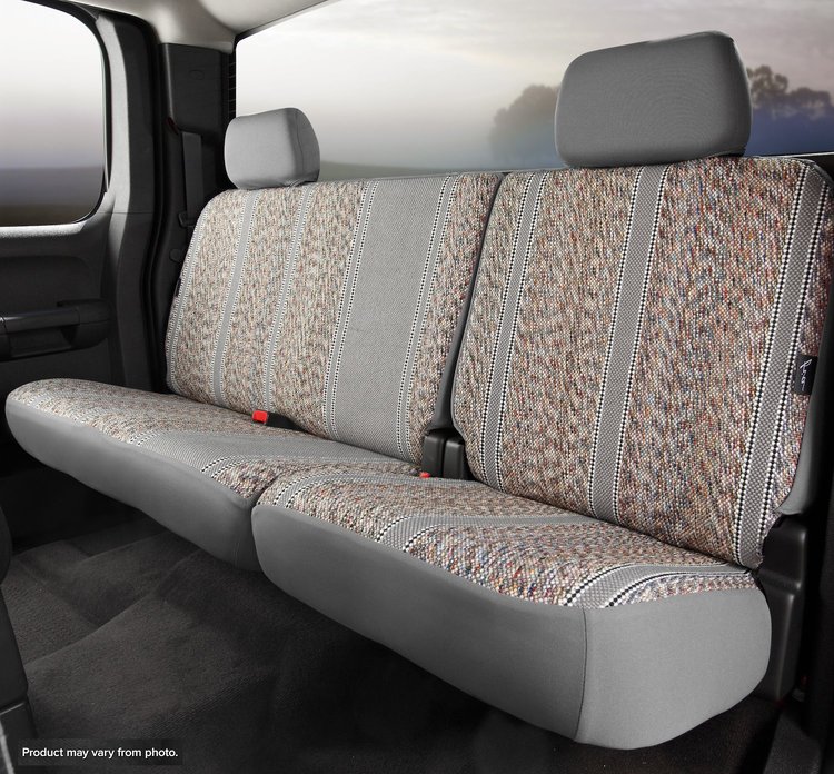 TR42-60 GRAY TR40-Series Wrangler Saddleblanket Custom-Fit Rear Seat Cover, Gray Fits Select Ram