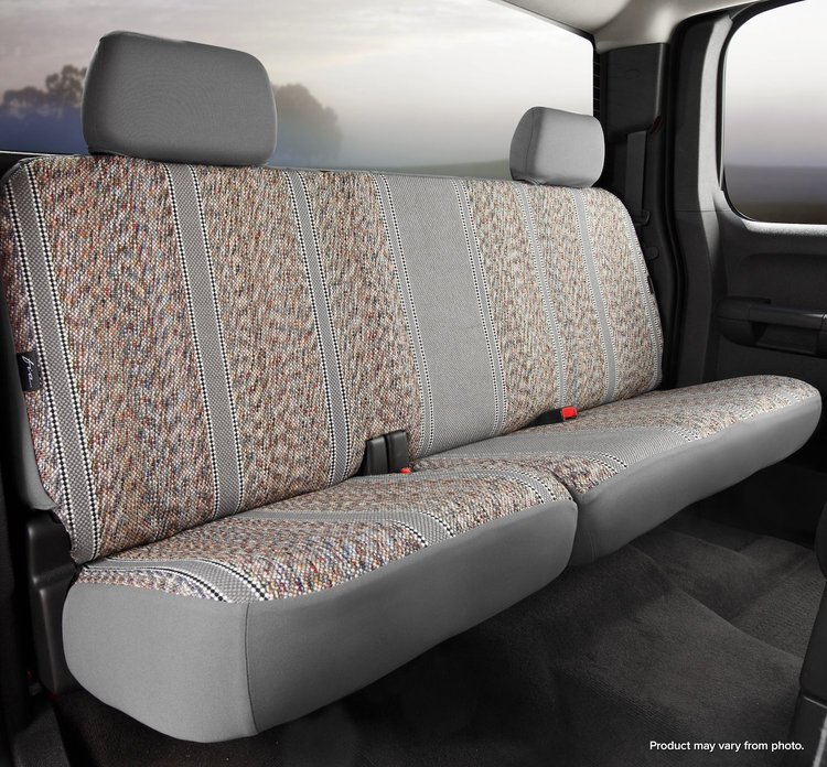 TR42-68 GRAY TR40-Series Wrangler Saddleblanket Custom-Fit Rear Seat Cover, Gray Fits Select Chevy/GMC