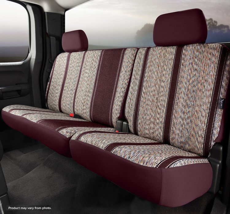 TR42-75 WINE TR40-Series Wrangler Saddleblanket Custom-Fit Rear Seat Cover, Wine Fits Select Jeep