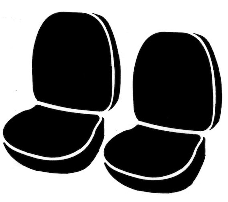 TR43-7 WINE TR40-Series Wrangler Universal Saddle Blanket Seat Cover, Wine Fits Select Western Star
