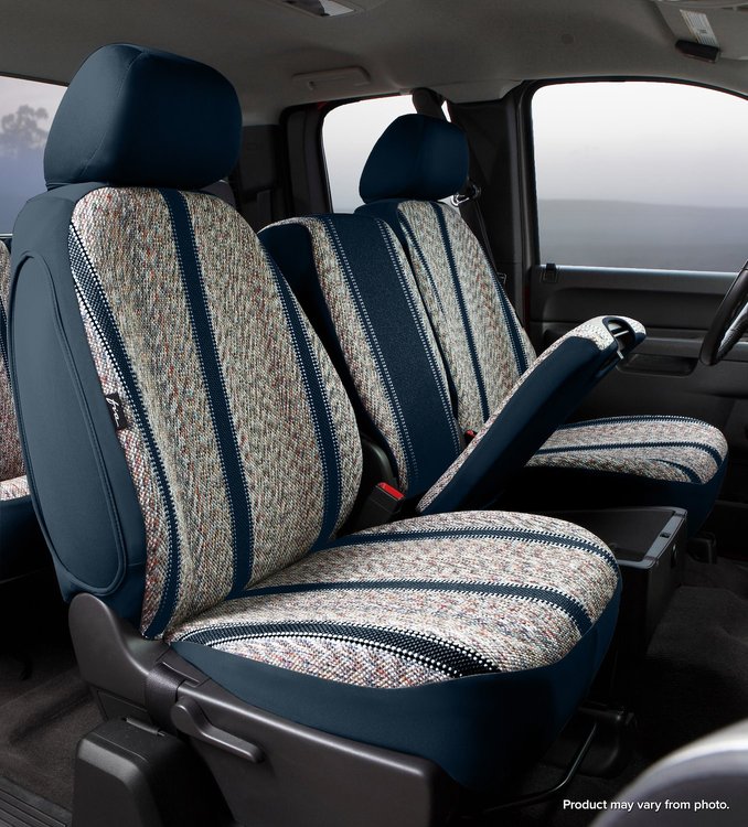TR47-30 NAVY TR40-Series Wrangler Saddleblanket Custom-Fit Front Seat Cover, Navy Fits Select Ford
